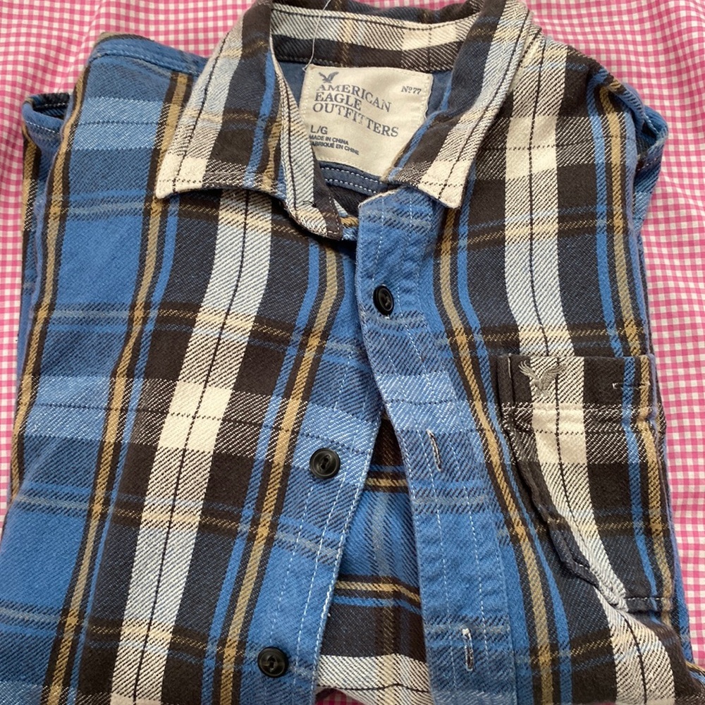 american eagle flannel